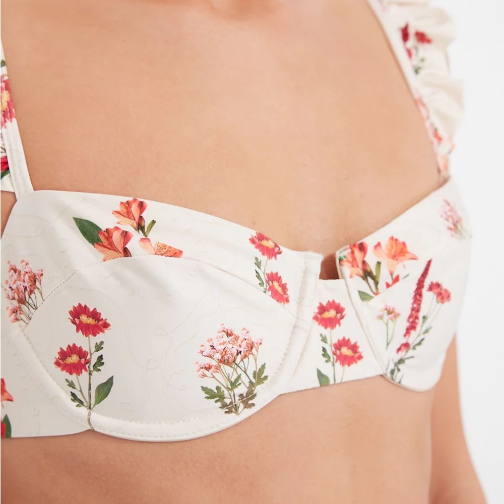 Agua Bendita Simbolo Jengibre Oasis Bikini Top